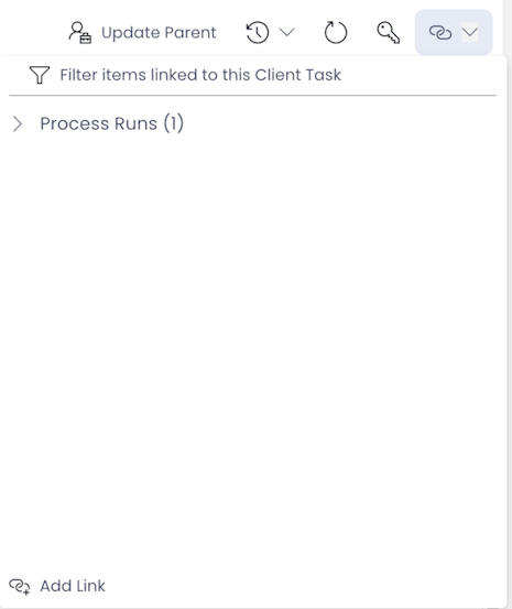 Linked items Explorer example